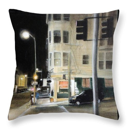 Late Night Leopold's - Throw Pillow
